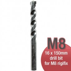 Rigifix M8 Drywall Fixings – 16mm Rigidrill Drill Bit